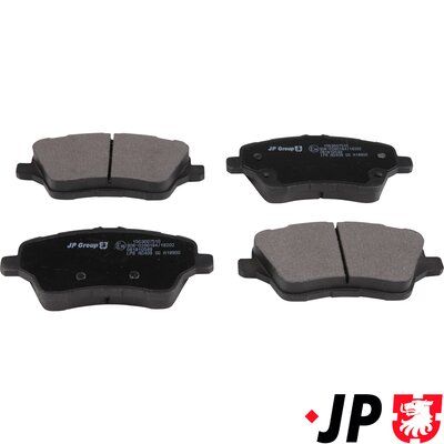 Bremžu uzliku kompl., Disku bremzes JP GROUP 1563607510