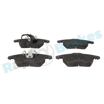 Комплект тормозных колодок, дисковый тормоз RAP BRAKES R-P0677