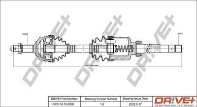 Приводной вал Dr!ve+ DP2110.10.0220