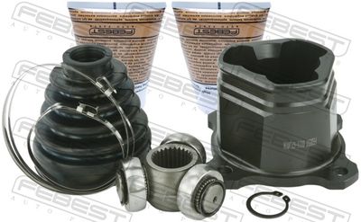 Šarnīru komplekts, Piedziņas vārpsta FEBEST 0111-GX100R