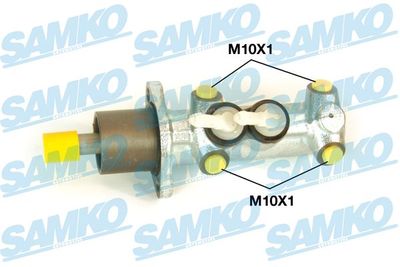 Galvenais bremžu cilindrs SAMKO P30169