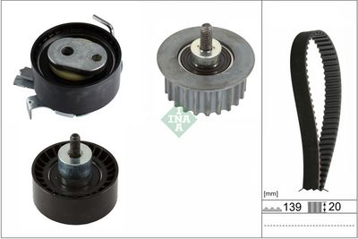 Zobsiksnas komplekts Schaeffler INA 530 0962 10