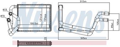 Siltummainis, Salona apsilde NISSENS 707245