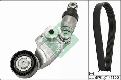 Поликлиновой ременный комплект Schaeffler INA 529 0119 10
