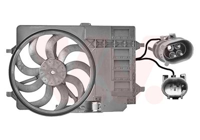 Ventilators, Motora dzesēšanas sistēma VAN WEZEL 0502746