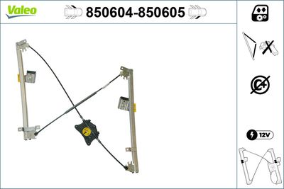 Стеклоподъемник VALEO 850604