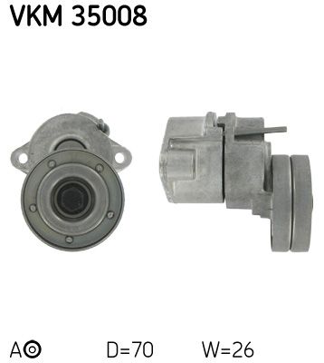 Натяжитель ремня, клиновой зубча SKF VKM 35008