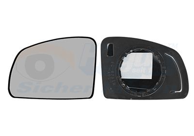 Spoguļstikls, Ārējais atpakaļskata spogulis VAN WEZEL 3781833