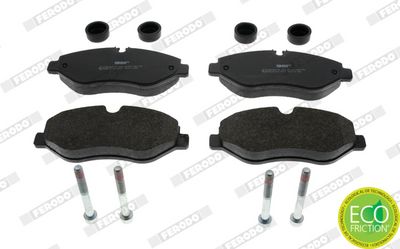 Bremžu uzliku kompl., Disku bremzes FERODO FVR1778