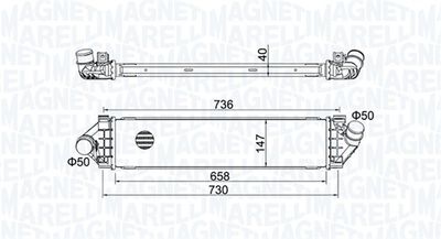 Интеркулер MAGNETI MARELLI 351319204270