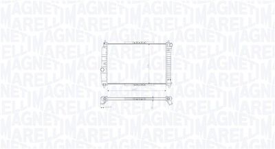 Radiators, Motora dzesēšanas sistēma MAGNETI MARELLI 350213211800