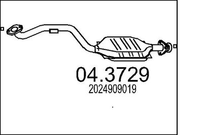 Katalizators MTS 04.3729