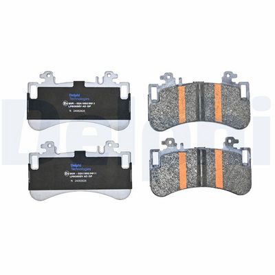 Bremžu uzliku kompl., Disku bremzes DELPHI LP5055EV