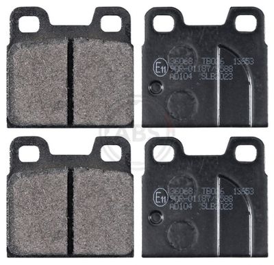 Bremžu uzliku kompl., Disku bremzes A.B.S. 36068