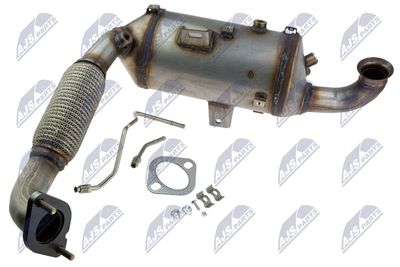Nosēdumu-/Daļiņu filtrs, Izplūdes gāzu sistēma NTY DPF-FR-006