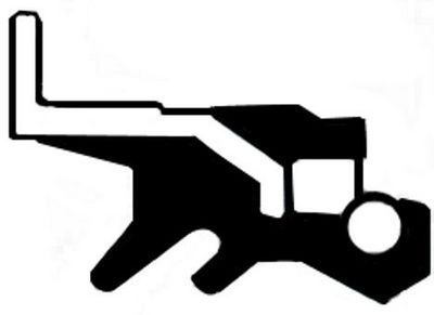 Уплотняющее кольцо вала, автоматическая коробка передач CORTECO 19027871B