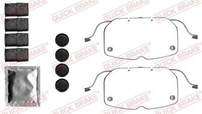 Комплектующие, колодки дискового тормоза QUICK BRAKE 109-1792