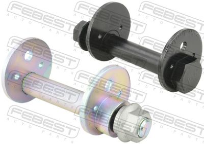 Riteņu sagāzuma regulēšanas skrūve FEBEST 2229-005-KIT