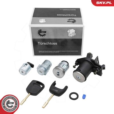 zestaw wkładek zamka drzwi FORD Fiesta 5 Fusion,1479660 ESEN SKV 65SKV828