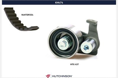 Zobsiksnas komplekts HUTCHINSON KH 474