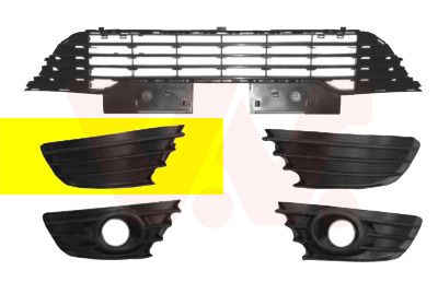 Ventilatora reste, Bampers VAN WEZEL 0970592