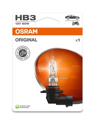 Kvēlspuldze, Tālās gaismas lukturis ams-OSRAM 9005-1BL