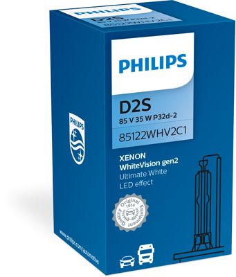 Лампа накаливания, фара дальнего света PHILIPS 85122WHV2C1
