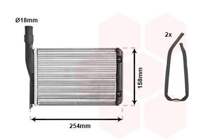 Siltummainis, Salona apsilde VAN WEZEL 43006087