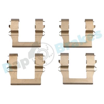 Комплектующие, колодки дискового тормоза RAP BRAKES R-U0037