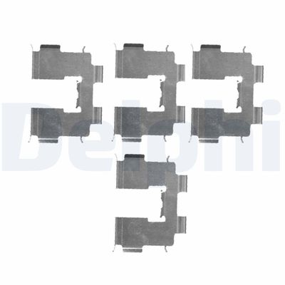 Piederumu komplekts, Disku bremžu uzlikas DELPHI LX0513