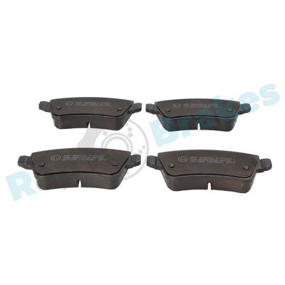 Комплект тормозных колодок, дисковый тормоз RAP BRAKES R-P0521