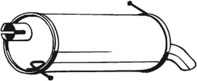 Глушитель выхлопных газов конечный BOSAL 154-323