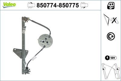 Стеклоподъемник VALEO 850774