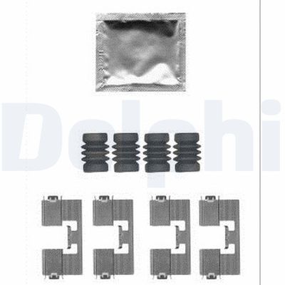 Piederumu komplekts, Disku bremžu uzlikas DELPHI LX0558