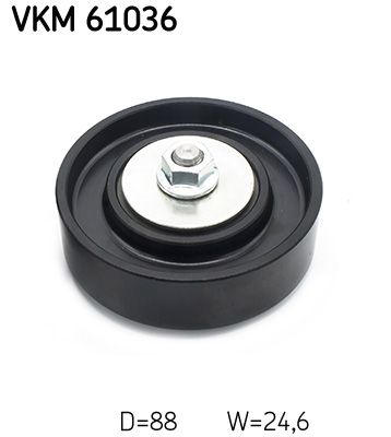 Parazīt-/Vadrullītis, Ķīļrievu siksna SKF VKM 61036