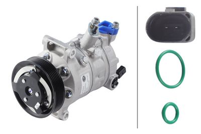 Компрессор, кондиционер HELLA 8FK 366 200-491