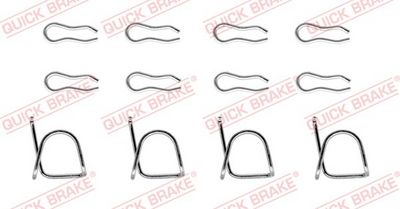 Piederumu komplekts, Disku bremžu uzlikas QUICK BRAKE 109-0939