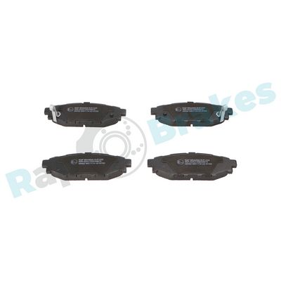 Bremžu uzliku kompl., Disku bremzes RAP BRAKES R-P1332