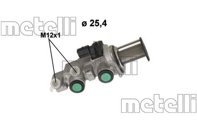 METELLI 051266 Galvenais bremžu cilindrs