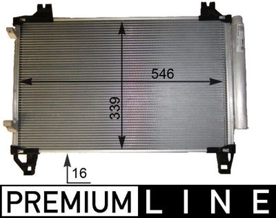 Kondensators, Gaisa kond. sistēma MAHLE AC 800 000P