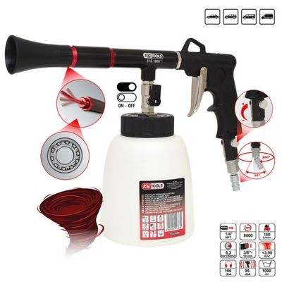 Sūkšanas/Gaisa pistole (Pneimatiskā) KS TOOLS 515.1980