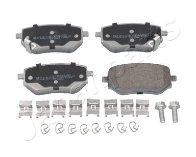 Bremžu uzliku kompl., Disku bremzes JAPANPARTS PP-0532AF