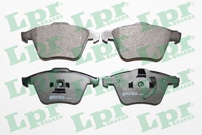 Комплект тормозных колодок, дисковый тормоз LPR 05P1277