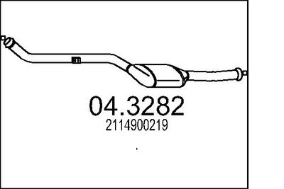 Катализатор MTS 04.3282