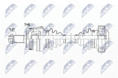 Приводной вал NTY NPW-BM-147