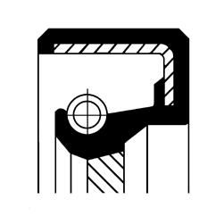 Уплотняющее кольцо, коленчатый вал CORTECO 15510201B