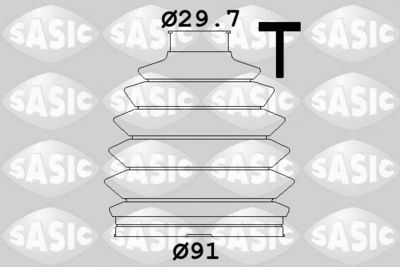 Комплект пыльника, приводной вал SASIC 1900047