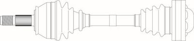 Приводной вал GENERAL RICAMBI AR3052