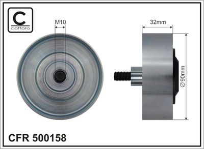Parazīt-/Vadrullītis, Ķīļrievu siksna CAFFARO 500158
