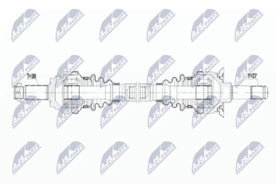 Приводной вал NTY NPW-BM-087